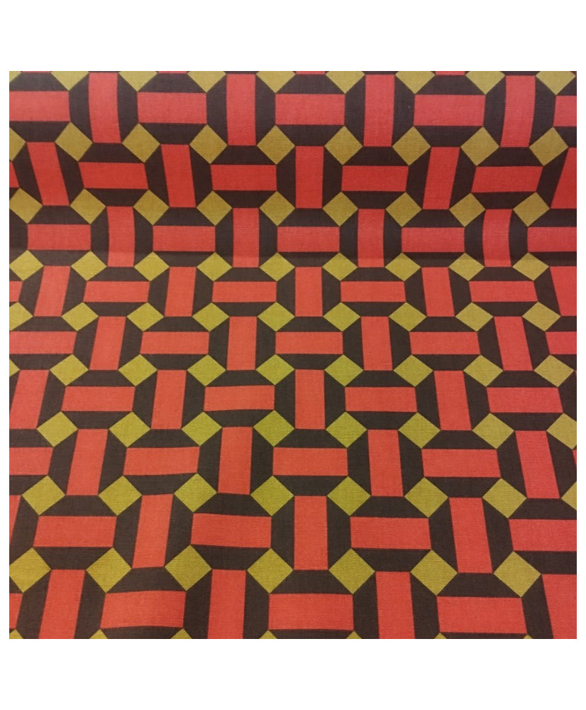 Half Twill Thérèse Dark Brown Background