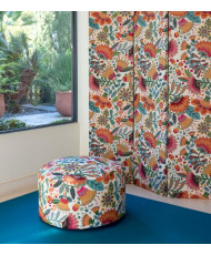 Gina Fantasy Floral Jacquard – Thick Fabric for Cushions and Curtains