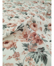 Coupon cretonne Scarlet 1.15m