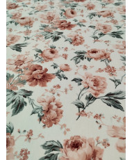 Coupon cretonne Scarlet 1.15m