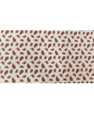 copy of Cretonne Fabric – Arlésienne All Over on Ivory/Orange Background