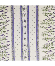 Coupon Lavandine Rayure 1 m