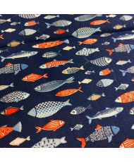 Coupon Cretonne Poissons...