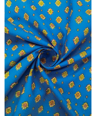 Lourmarin Blue Gauloise Cretonne