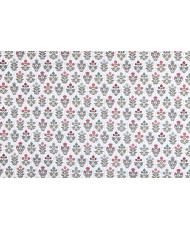 Tissu cretonne " Saphir"