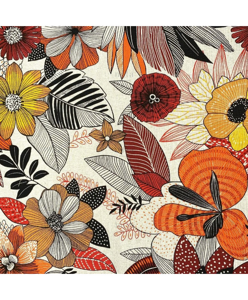 Toile palace "Hanoï" polyester- coton