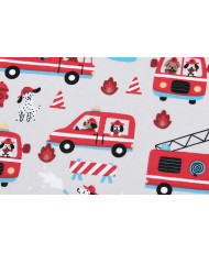 Cretonne-Pompier-150 cm