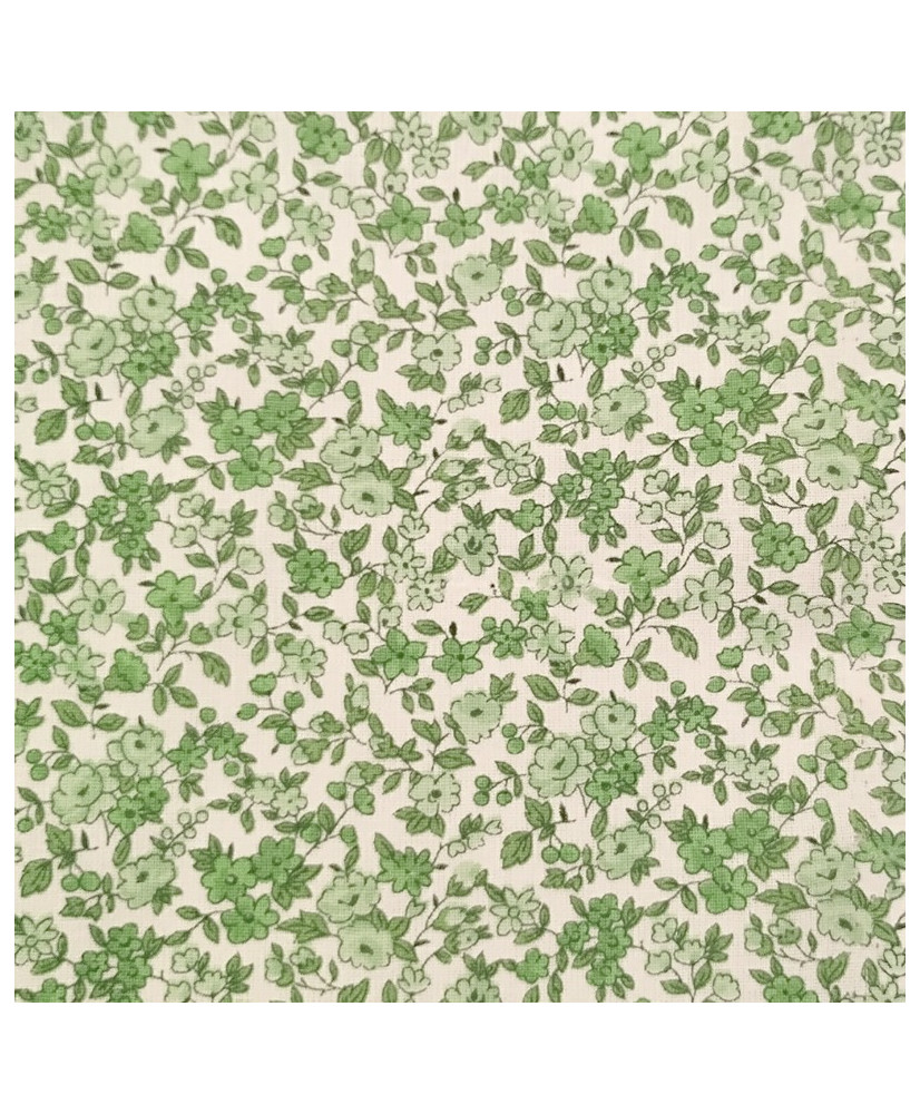 Cretonne-Léonie-Vert Pastel