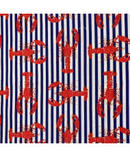 Lobster Canvas Fabric – 160 cm