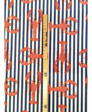 Lobster Canvas Fabric – 160 cm