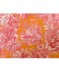 Cretonne Mini Maharani Orange/rouge