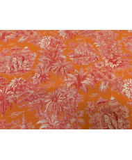 Cretonne Mini Maharani Orange/rouge