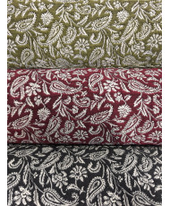 Jacquard Mumbai all over noir