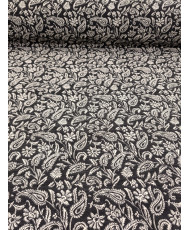 Jacquard Mumbai all over noir