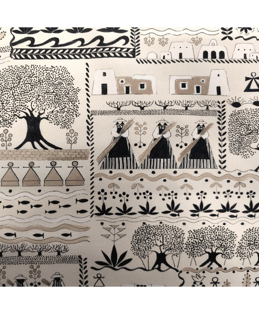 Ibiza -Toile coton - THEVENON