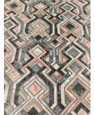 Velours Art Déco : Marbre & Géométrie