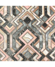 Velours Art Déco : Marbre & Géométrie