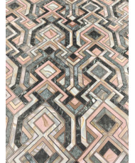 Velours Art Déco : Marbre & Géométrie