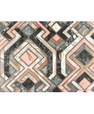 Velours Art Déco : Marbre & Géométrie