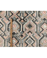 Velours Art Déco : Marbre & Géométrie