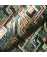Art Deco Velvet: Marble & Geometry