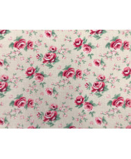 Tissu Suzanne - Cretonne 100% coton