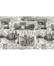 Tissu Coton "Haussman" grande largeur 280 cm