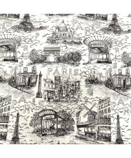 Tissu Coton "Haussman" grande largeur 280 cm