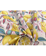 Cretonne Citronnier 100% coton