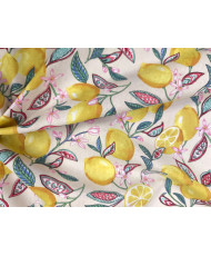 Cretonne Citronnier 100% coton