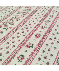 Figuerolles Rayures Rose-coton Provençal