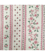 Figuerolles Rayures Rose-coton Provençal