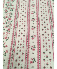 Figuerolles Rayures Rose-coton Provençal