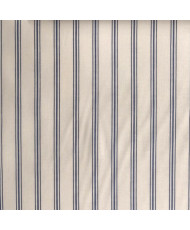 Tissu percale régence bleu