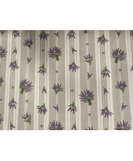 Beige Provence Ticking Cretonne Fabric