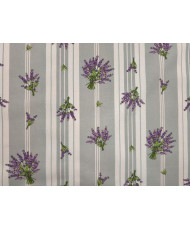 copy of Beige Provence Ticking Cretonne Fabric