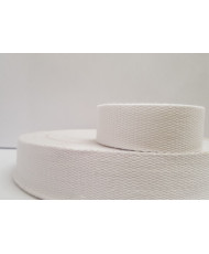 Sangle Coton 3 cm Blanc