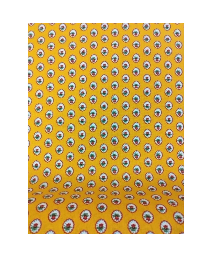 coupon Gordes-mouche jaune 75 cm