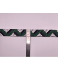 Sangle Klem  pour banane, sac et pochette-vert 25 mm