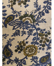 Tissu coton Jardin d'Orient : Tissu Coton aux Motifs Floraux et Cachemire