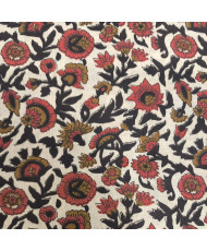 copy of Tissu coton Jardin d'Orient : Tissu Coton aux Motifs Floraux et Cachemire