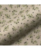 Tissu "Mini olive noire"...