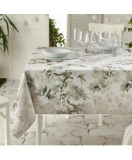 Nappe de table en coton enduit Limay imperméable style campagne chic"