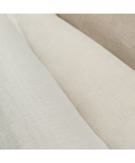 Kaolin col Ecru -Voilage 300 cm plombé