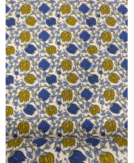 Tissu cretonne Chaï