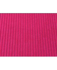 Coupon Velours côtelé d'ameublement -Huggy fuchsia 65 cm