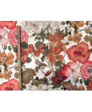 Tissu Lin " Capucine" 300 cm de large