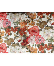 Tissu Lin " Capucine" 300 cm de large