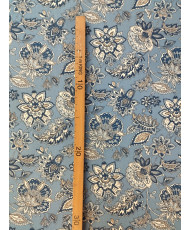copy of Cotton fabric - Arlésienne All over blue
