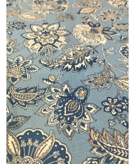 copy of Cotton fabric - Arlésienne All over blue